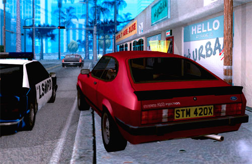 1982 Ford Capri 2.8i замена CLOVER