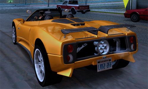 Pagani Zonda C12S Roadster 2003 замена COMET