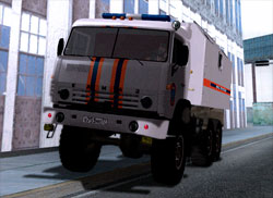 КамАЗ МЧС замена FLATBED