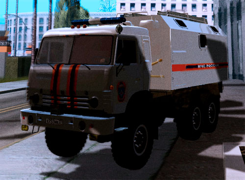 КамАЗ МЧС замена FLATBED