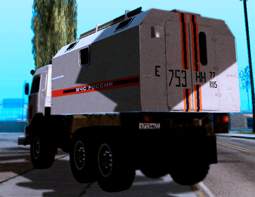 КамАЗ МЧС замена FLATBED