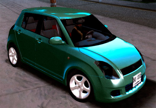 2007 Suzuki Swift замена MOONBEAM